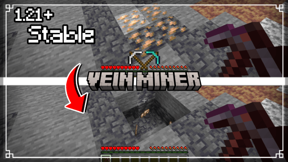 Thumbnail: Vein Miner Stable and Compatible with Ores Addons