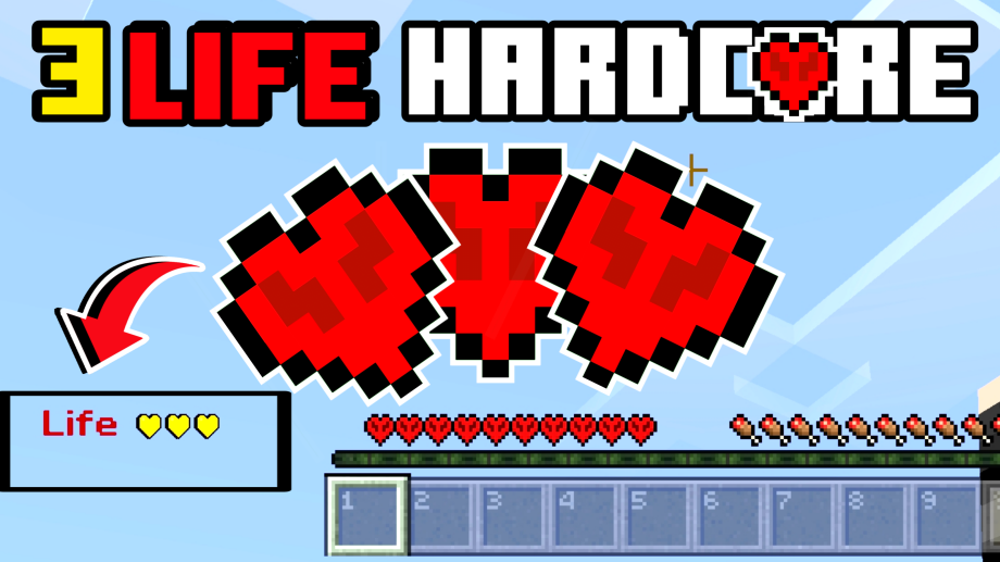 Thumbnail: 3 Life Hardcore