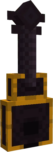 Gilded Guitar Model