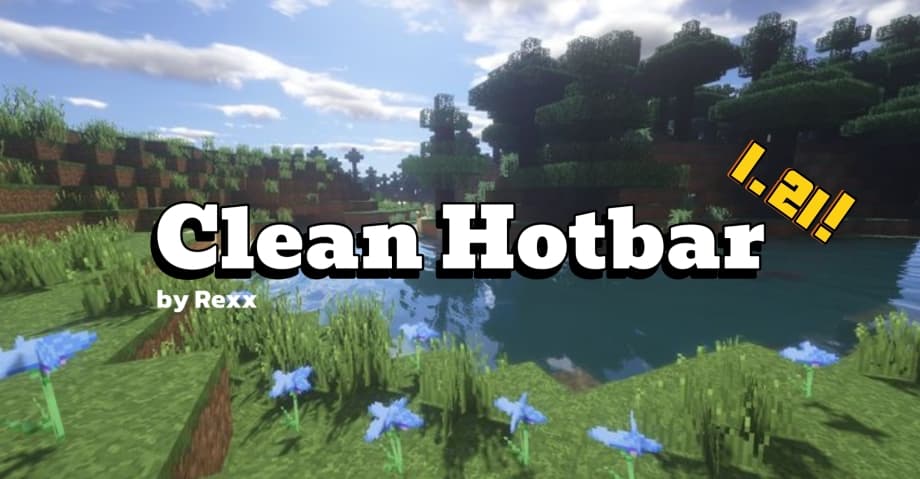 Thumbnail: Clean Hotbar 1.21