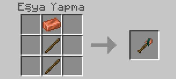 Copper Shovel Recipe