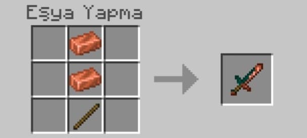 Copper Sword Recipe