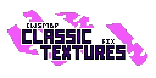 CWSMBP Classic Texture Pack Logo