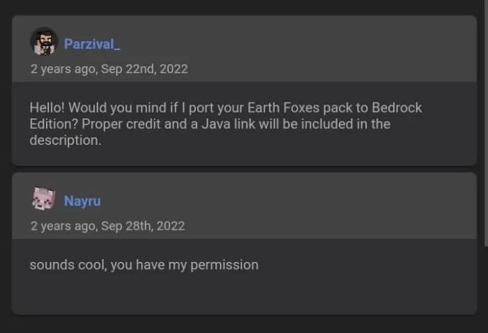 Nayru's Permission for Parzival_