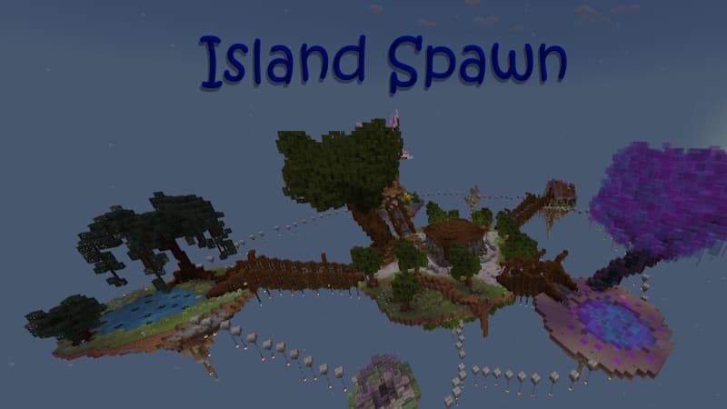 Floating Island Spawn Map for Minecraft