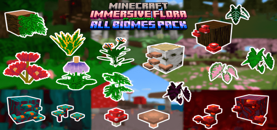 Thumbnail: Immersive Flora All Biomes Pack