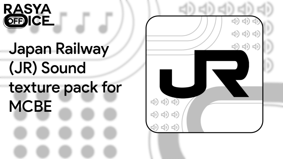 Thumbnail: Japan Railway (JR) Sound Texture Pack for MCPE/MCBE