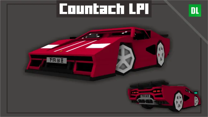 Lamborghini Countach LPI: Model