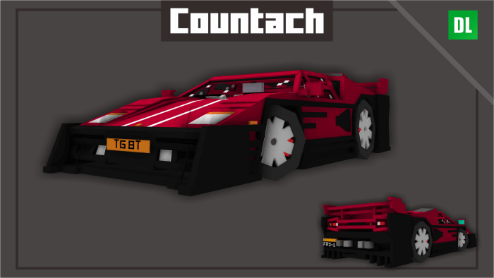 Lamborghini Countach: Model