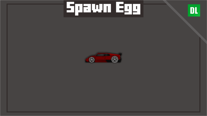 Lamborghini Murcielago SV Spawn Egg