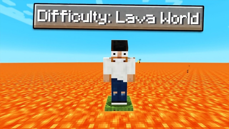 Thumbnail: Lava Only World Challenge by DtA MC!!!