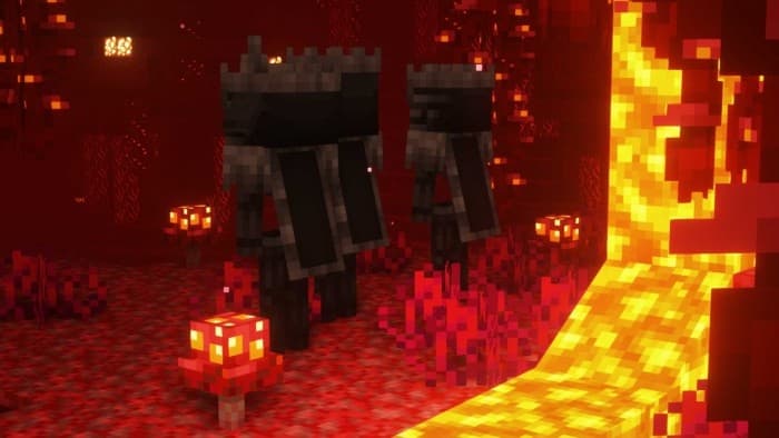 Better Wither Skeletons: Screenshot 1