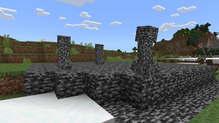 Bedrock Creeper: Screenshot