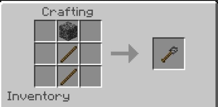 Bedrock Shovel Recipe