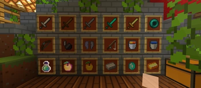 Items: Screenshot