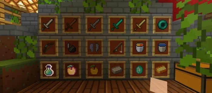 Items: Screenshot