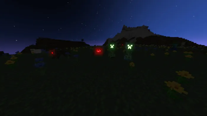 Glowing Eyes: Screenshot
