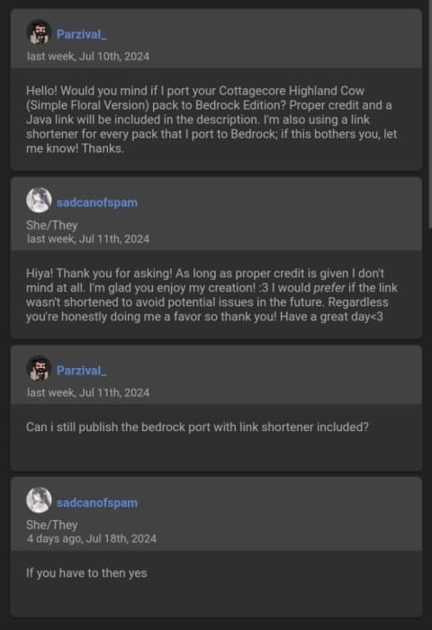sadcanofspam's Permission for Parzival_