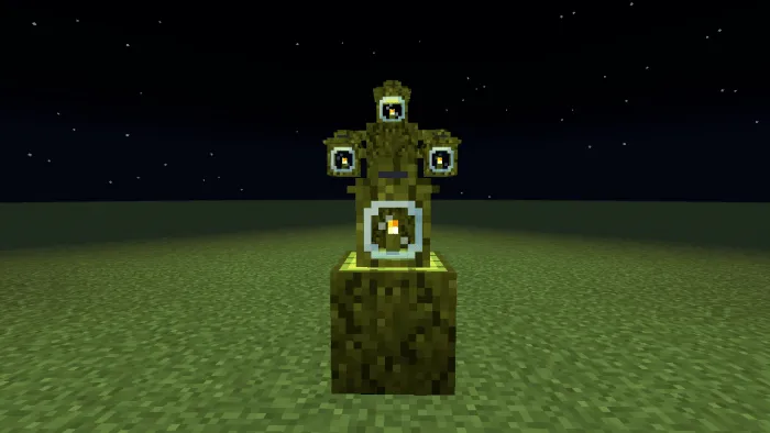 Wooden Mosshroom Lantern
