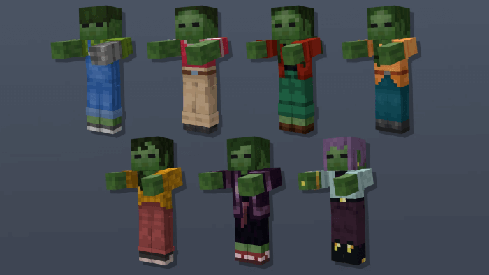 Normal Default Skin Zombies