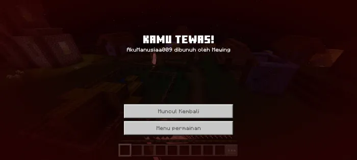 Death Screen: Screenshot