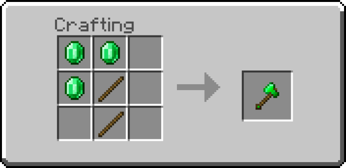 Emerald Axe Recipe