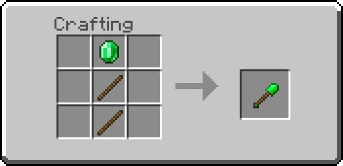 Emerald Shovel Recipe