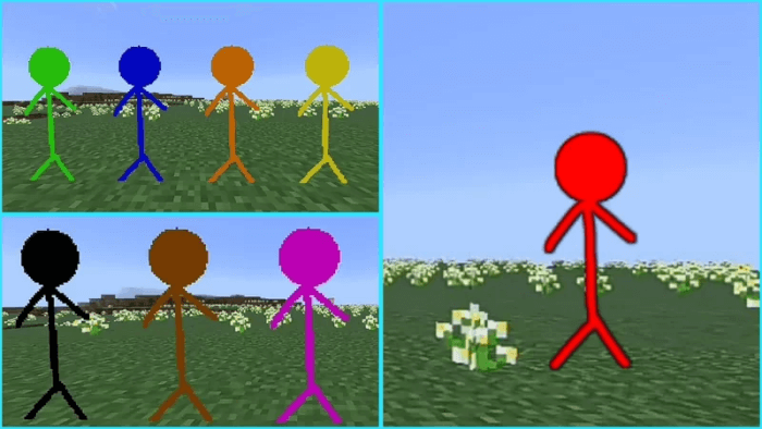 8 Stickman Types: Screenshot