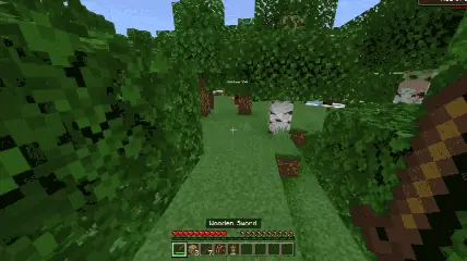 Minecraft, but a random mob spawns every 30 seconds: Showcase