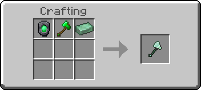 Aetherite Axe Recipe