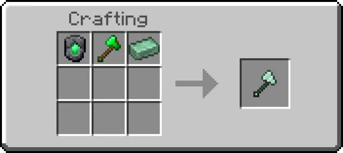 Aetherite Axe Recipe