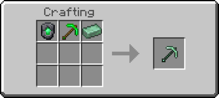 Aetherite Pickaxe Recipe