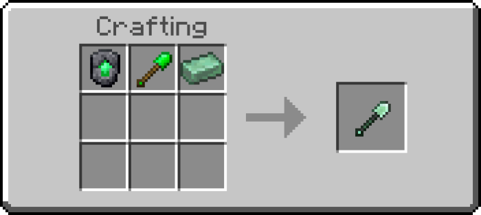 Aetherite Shovel Recipe