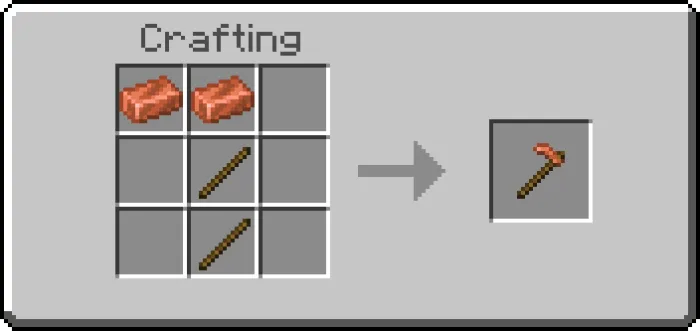 Copper Hoe Recipe