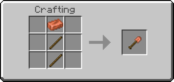 Copper Shovel Recipe