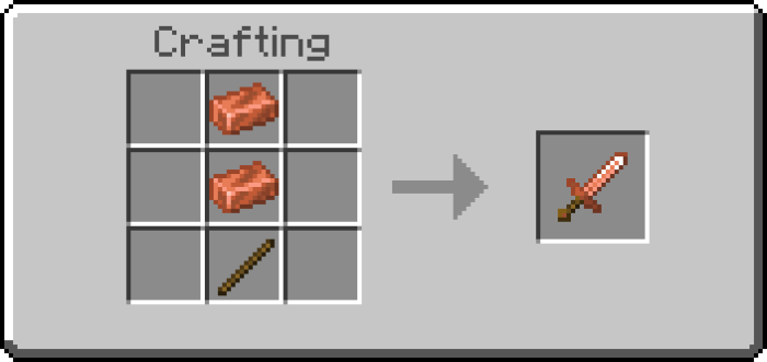 Copper Sword Recipe