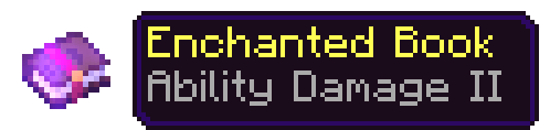 Enchanted Book: Ability Damage II