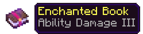 Enchanted Book: Ability Damage III