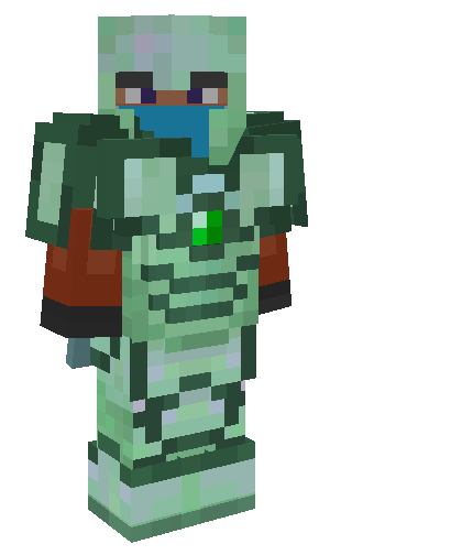 Equipped Aetherite Armor