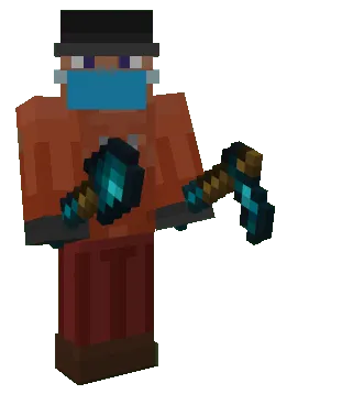 Equipped Tools: Echo Shovel & Hoe