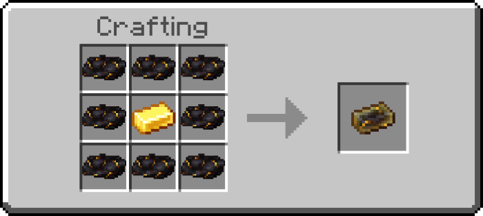 Gilded Blackstone Ingot Recipe