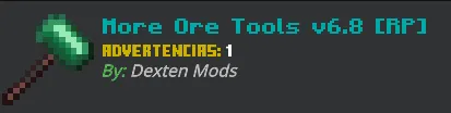 More Ore Tools Resource Pack