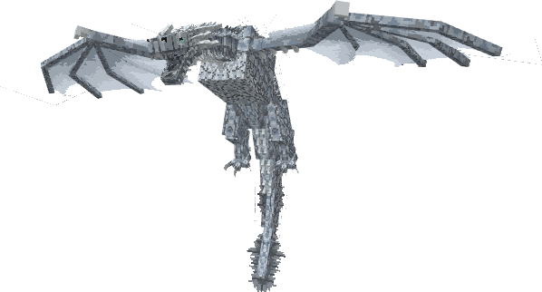 Snow Ice Dragon Model