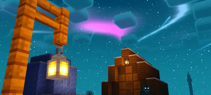 Newb X Stars Complementary Reimagined - Java Lighting shaders: Screenshot