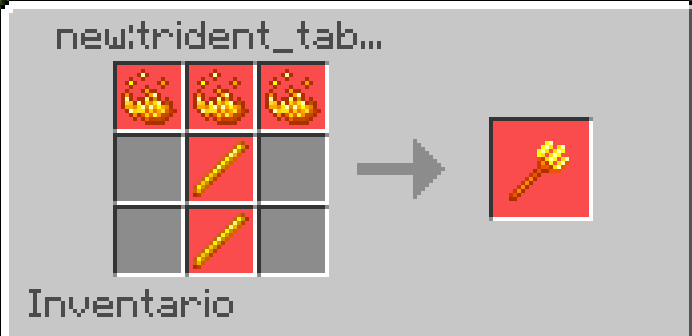 Blaze Trident Recipe