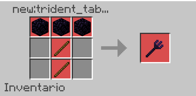 Obsidian Trident Recipe