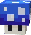 Blue Mushroom Night Light