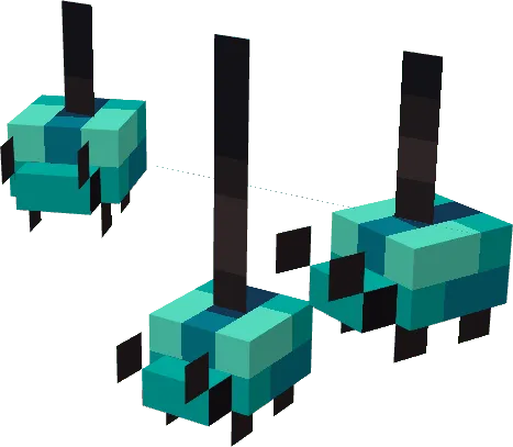 Hanging Lights Cyan