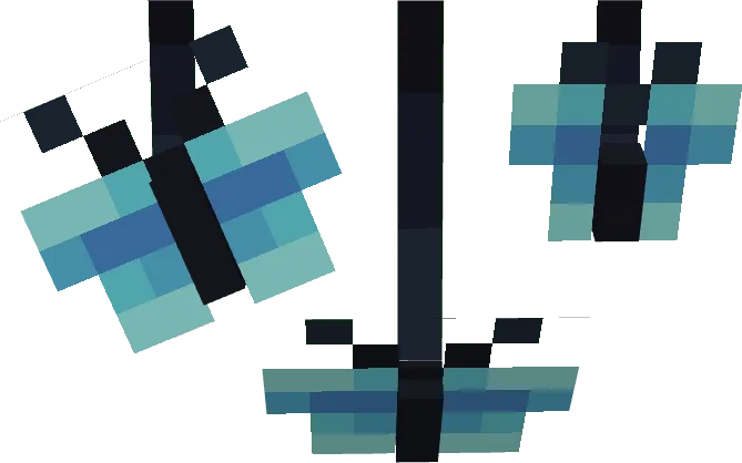 Hanging Lights Light Blue