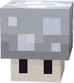 Light Gray Mushroom Night Light